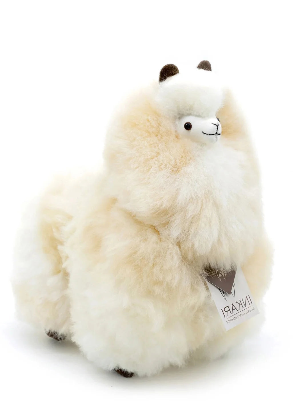 Inkari-Naturals Alpaca Toy Medium 32cm Vanilla