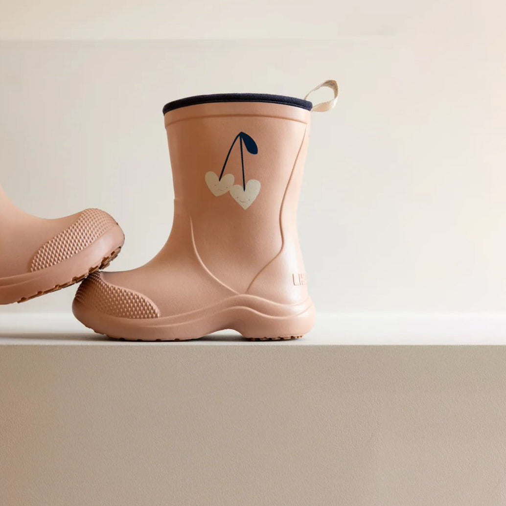 Liewood-Aston Rainboot Sweethearts / Pale tuscany