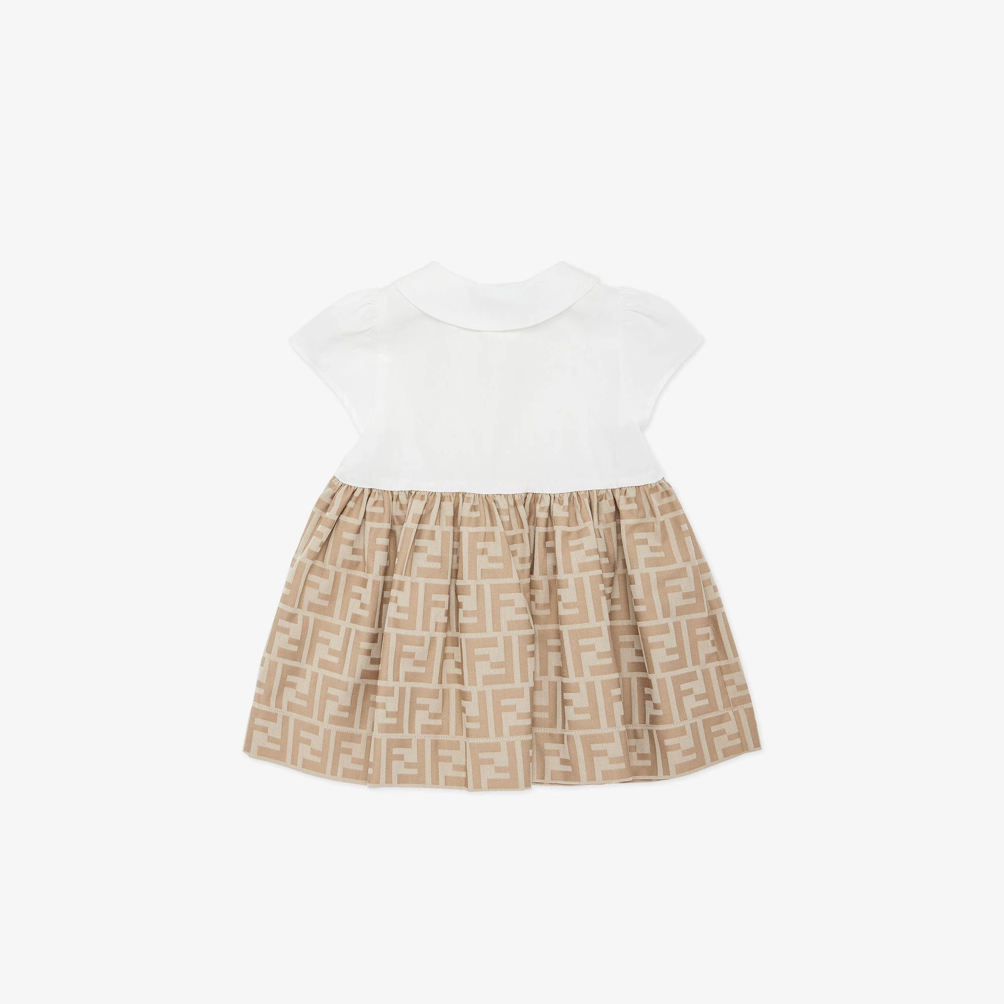 Fendi-Baby Girl SS FF Allover Skirt Dress Trench
