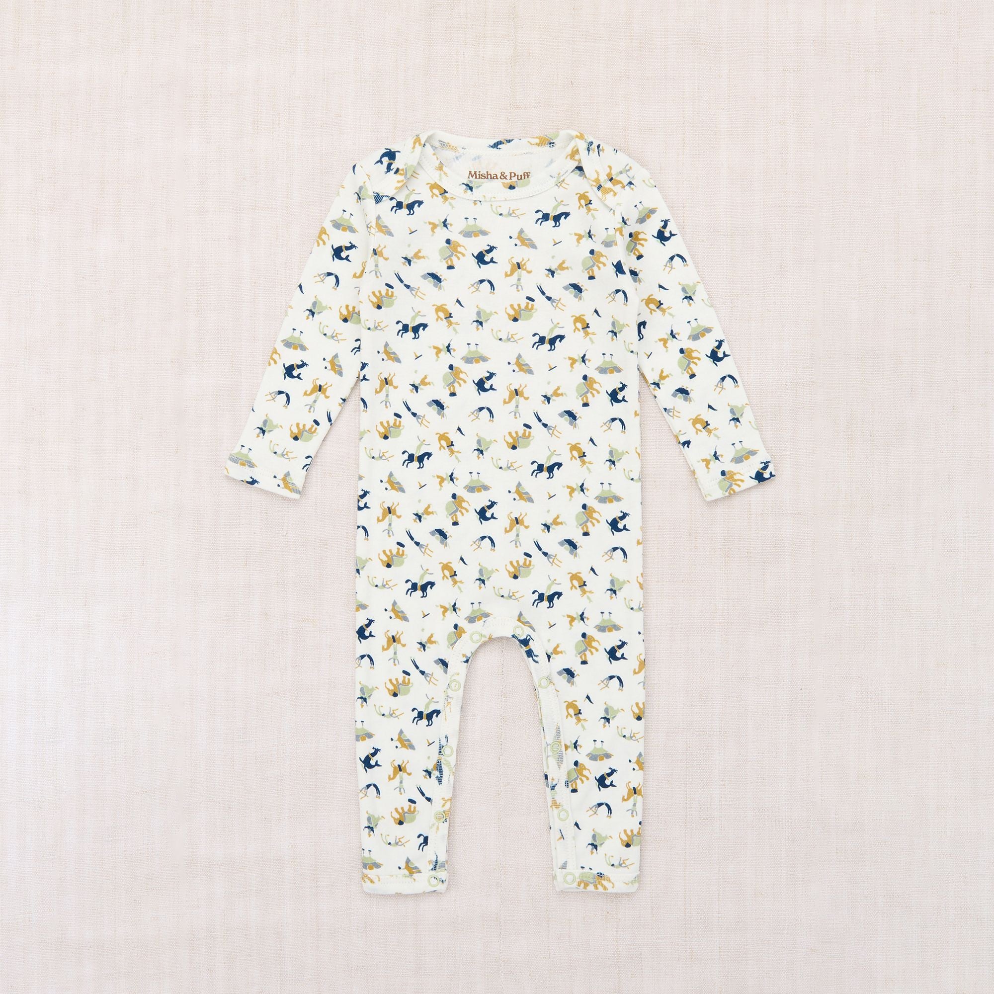 Misha & Puff-Baby Jumpsuit Marzipan Circus