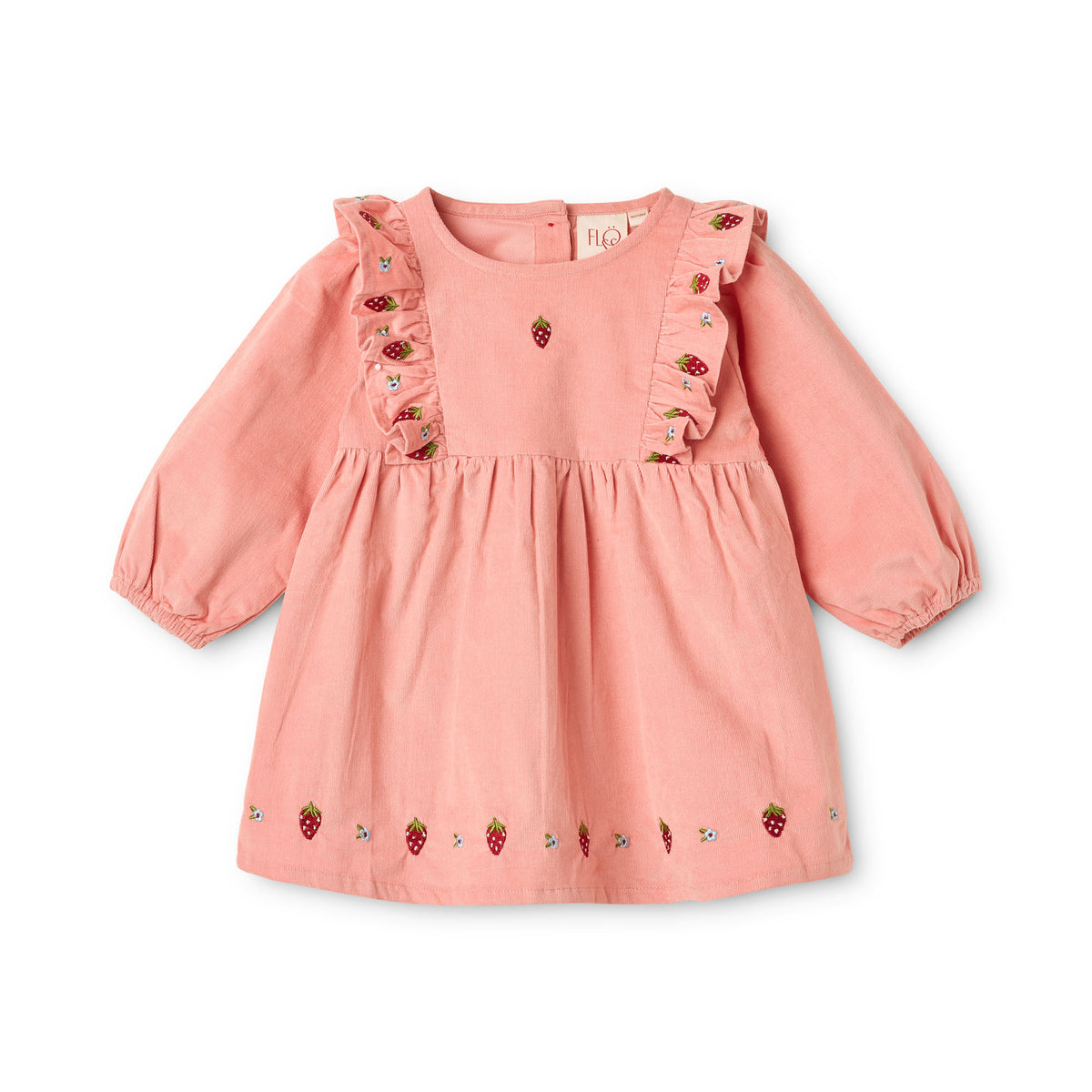 Flöss-Girl Belle Dress Warm Pink