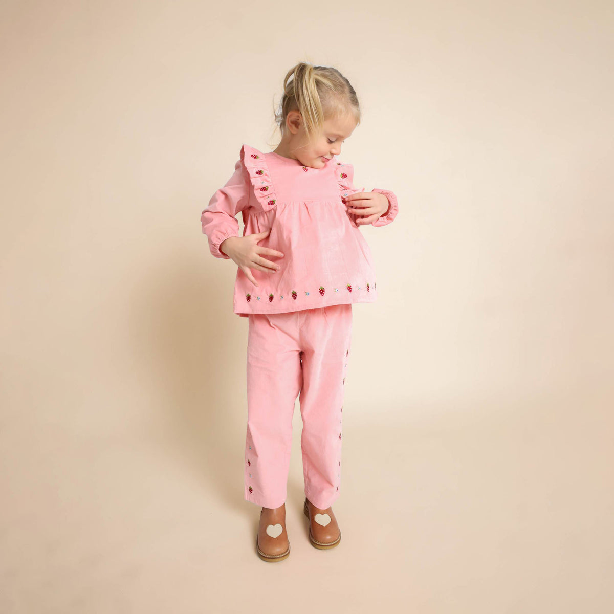 Flöss-Girl Belle Pants Warm Pink