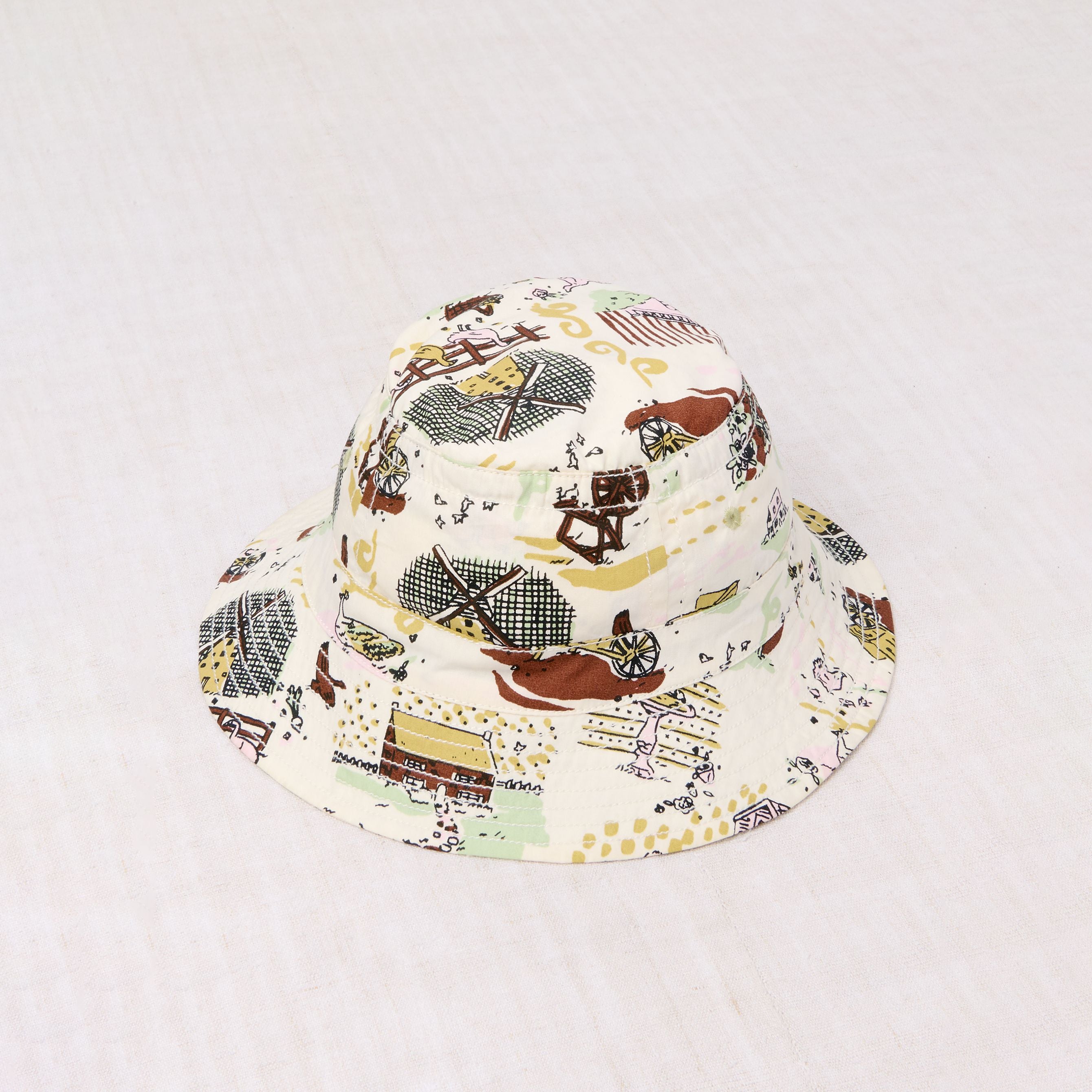 Misha & Puff-Kids Bucket Hat Marzipan Storyland