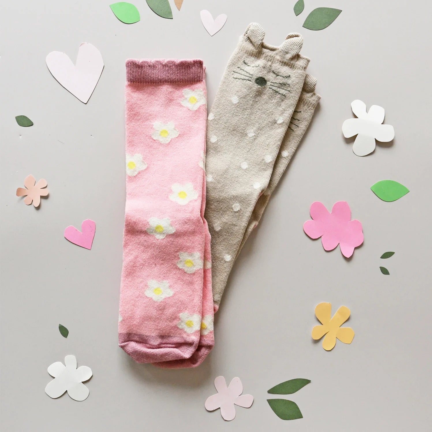 Flora Bunny 2 Pack Socks 4-5 Years