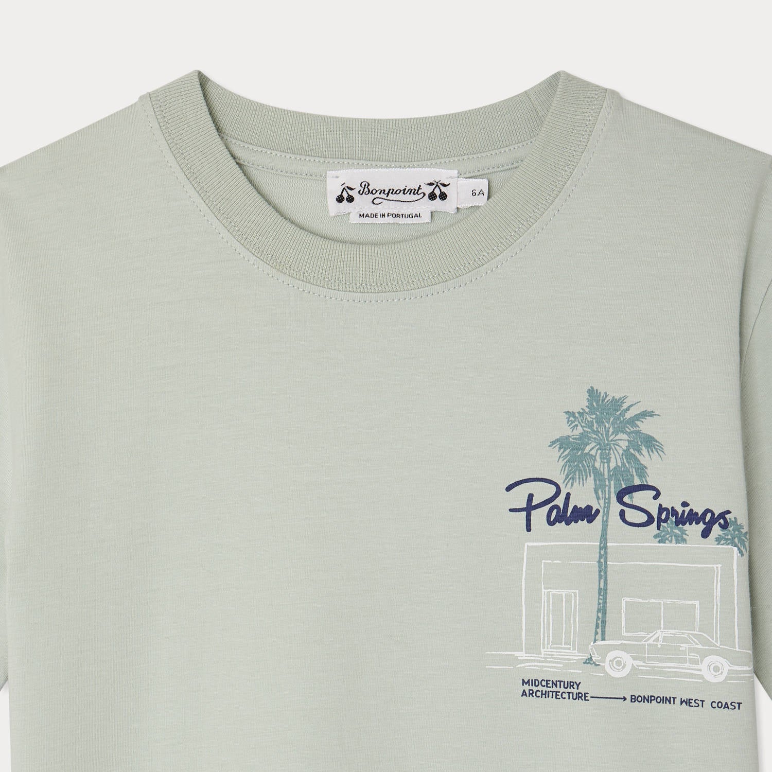 Bonpoint-T-Shirt Landis Upb Vert Celadon