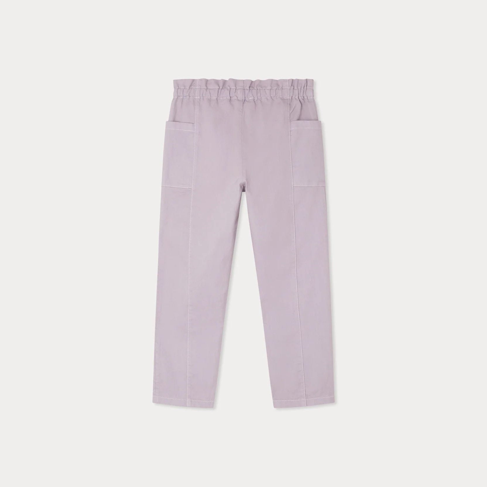 Bonpoint-Tiche trousers in organic cotton Lilas