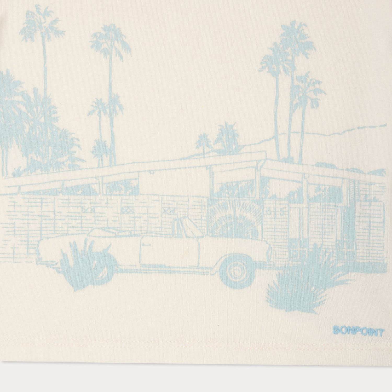 Bonpoint-T-Shirt Tom Upb Ivoire