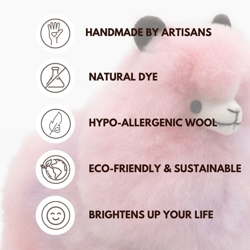 Inkari-Naturals-Alpaca Toy Sandstone 23cm