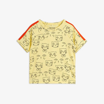 Cathlethes aop ss tee-Yellow