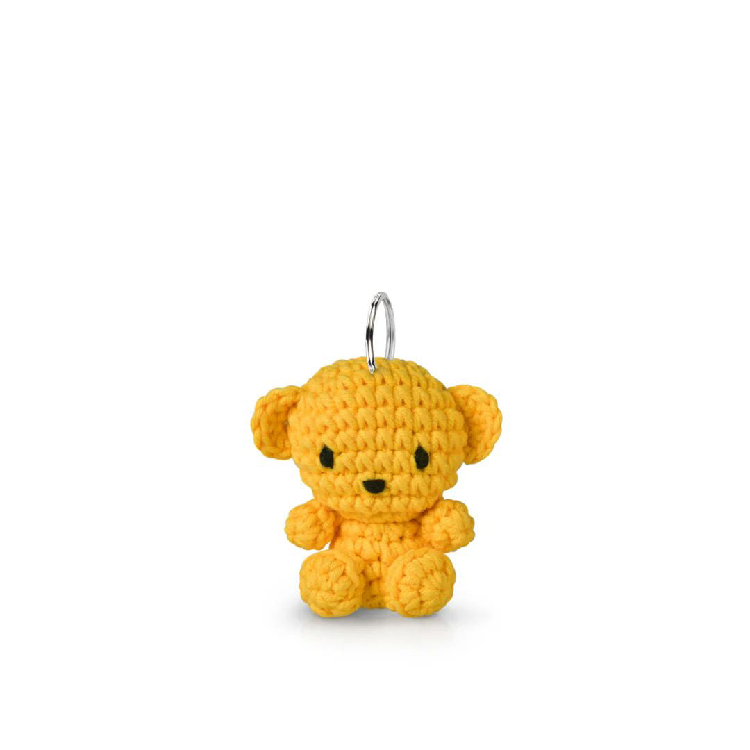Miffy-Handmade Miffy's teddy bear Keychain Yellow