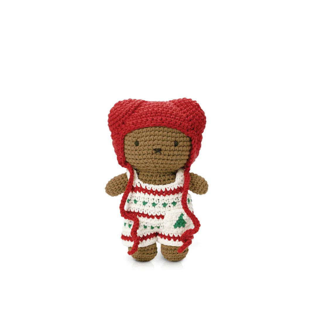 Miffy-Boris Christmas Outfit white+Red