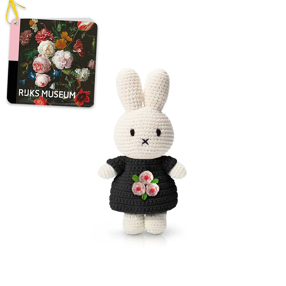 Miffy-Miffy Still Life with Flowers Outfit black