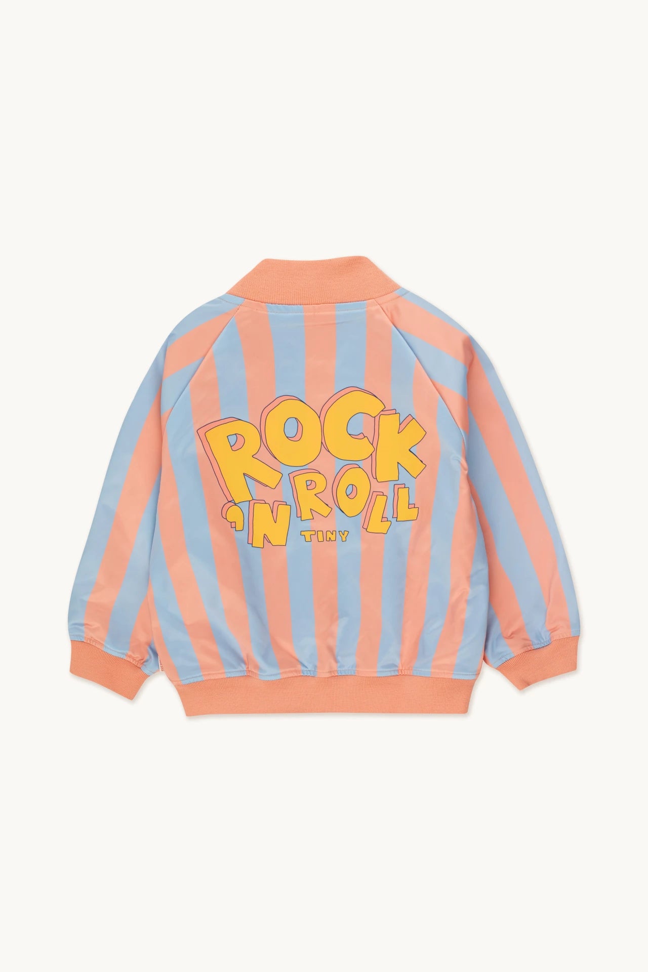 TINY ROCK N ROLL BOMBER JACKET-blue-grey-papaya