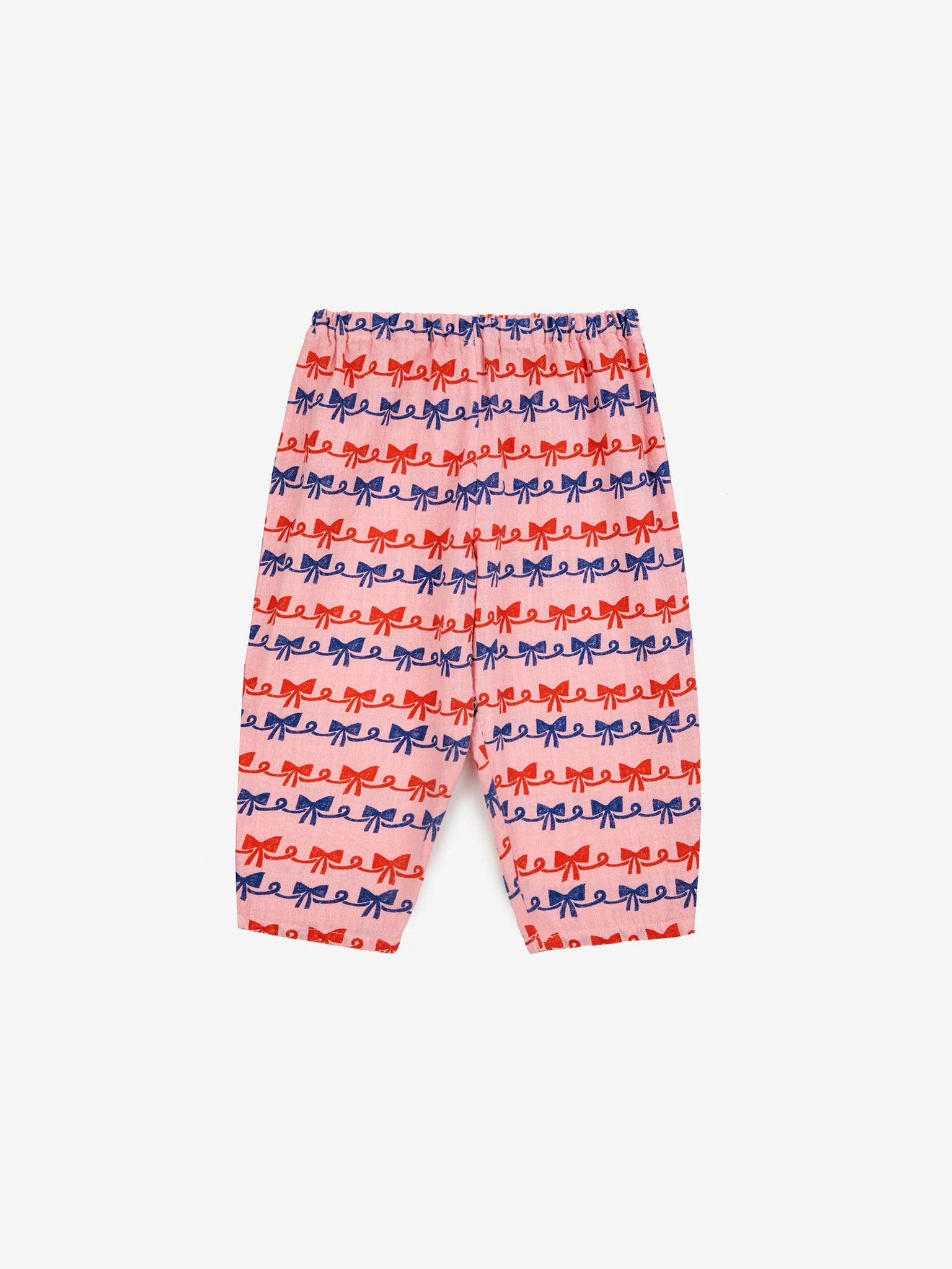 Baby Ribbon Bow all over woven pants