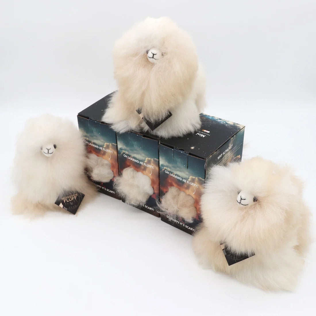 Inkari-Alpaca Monster Mini 15cm Sahara
