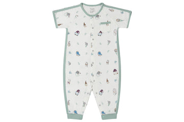 Short Sleeve Romper（bamboo）- Oh Gnome!