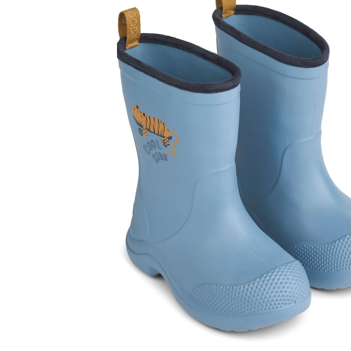 Liewood-Aston Rainboot Tiger / Beach blue