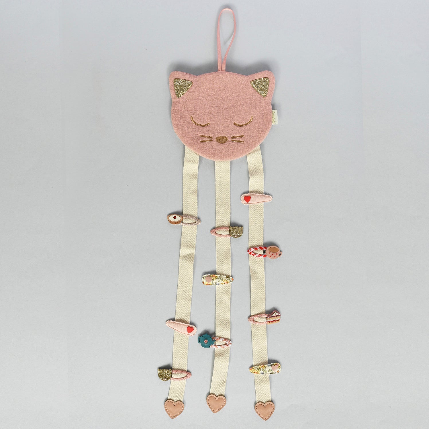 Rockahula-Clara Cat 3 Ribbon Clip Hanger