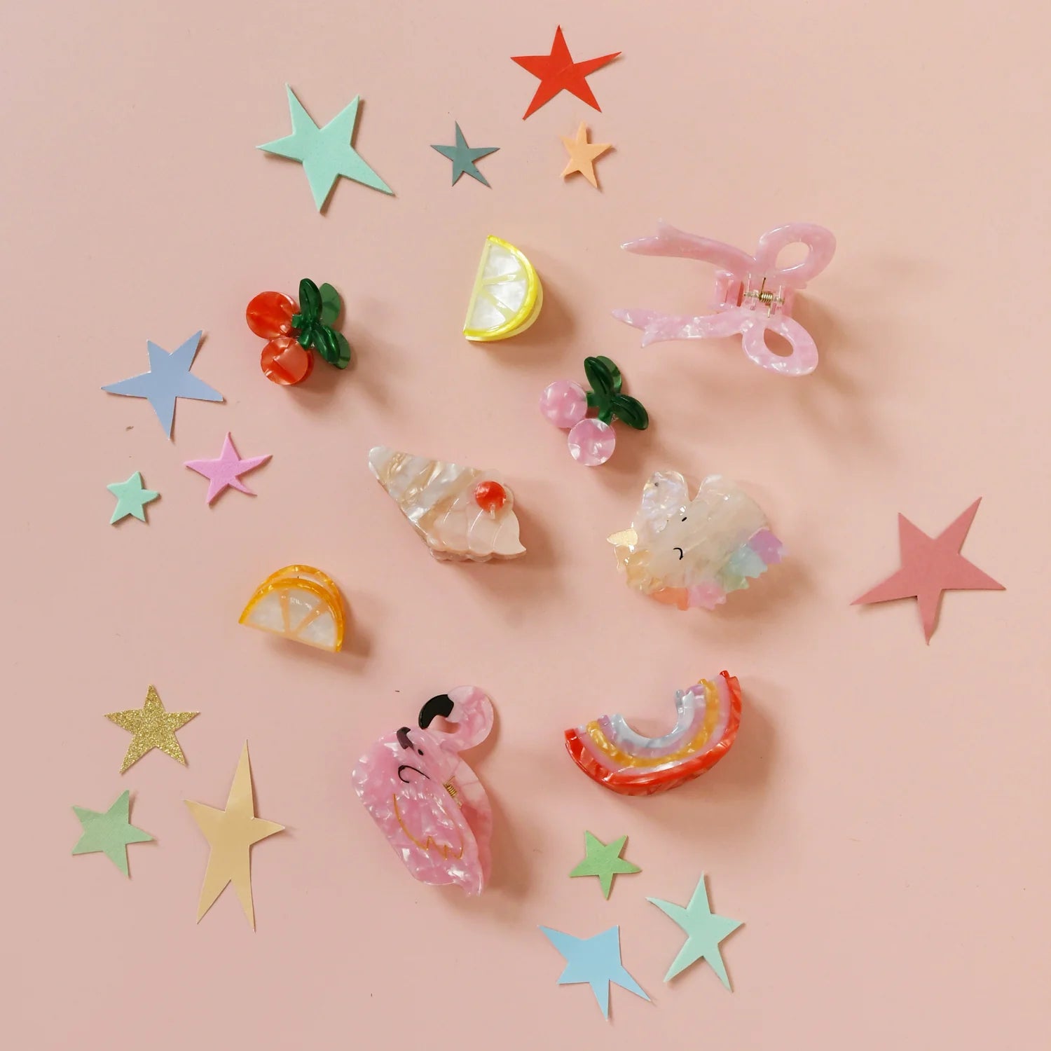 Rockahula Kids-Citrus Slice Claw Clips 2 Pack