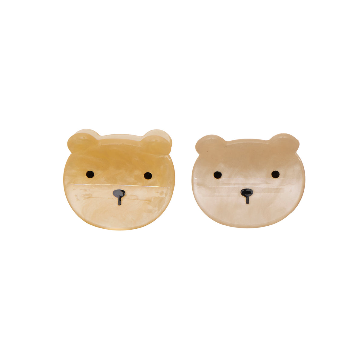 Rockahula Kids-Teddy Bear Claw Clips 2 Pack