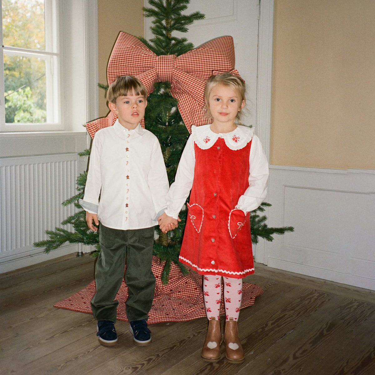 Flöss-Girl Carol Dress Poppy red