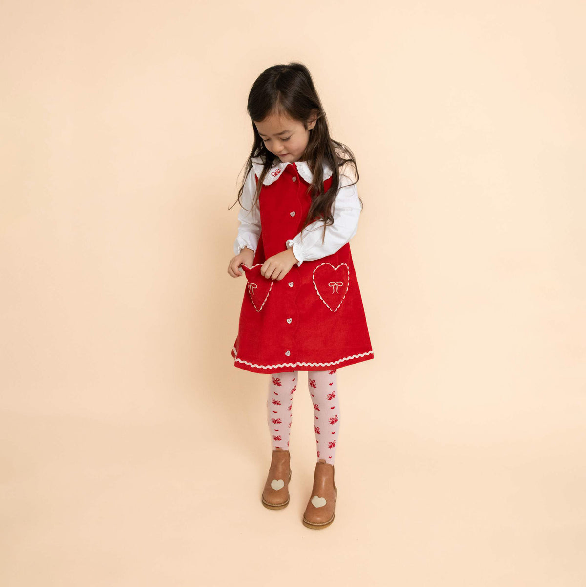 Flöss-Girl Carol Dress Poppy red