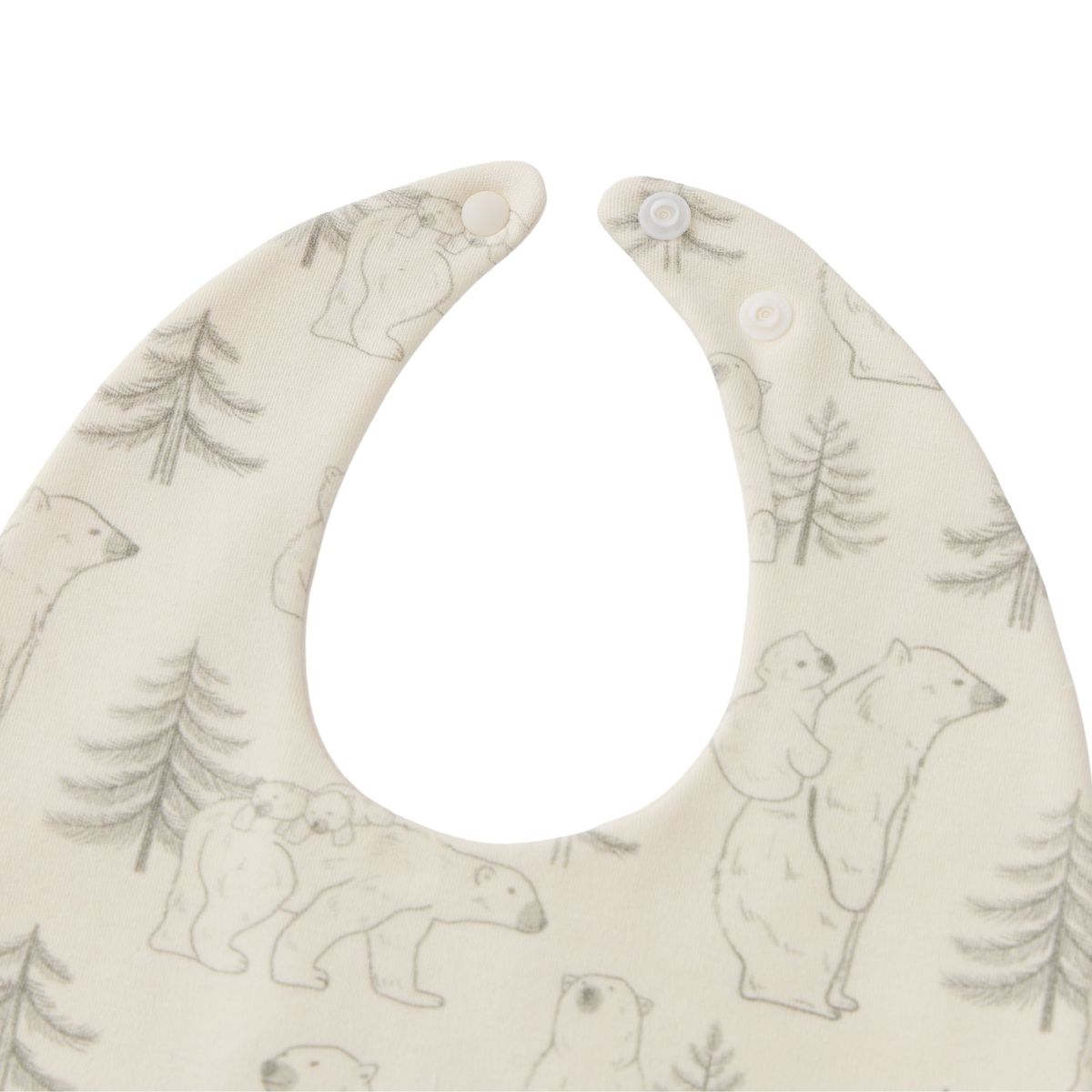 Blara Organic House-Classic Bib Polar Bear Family