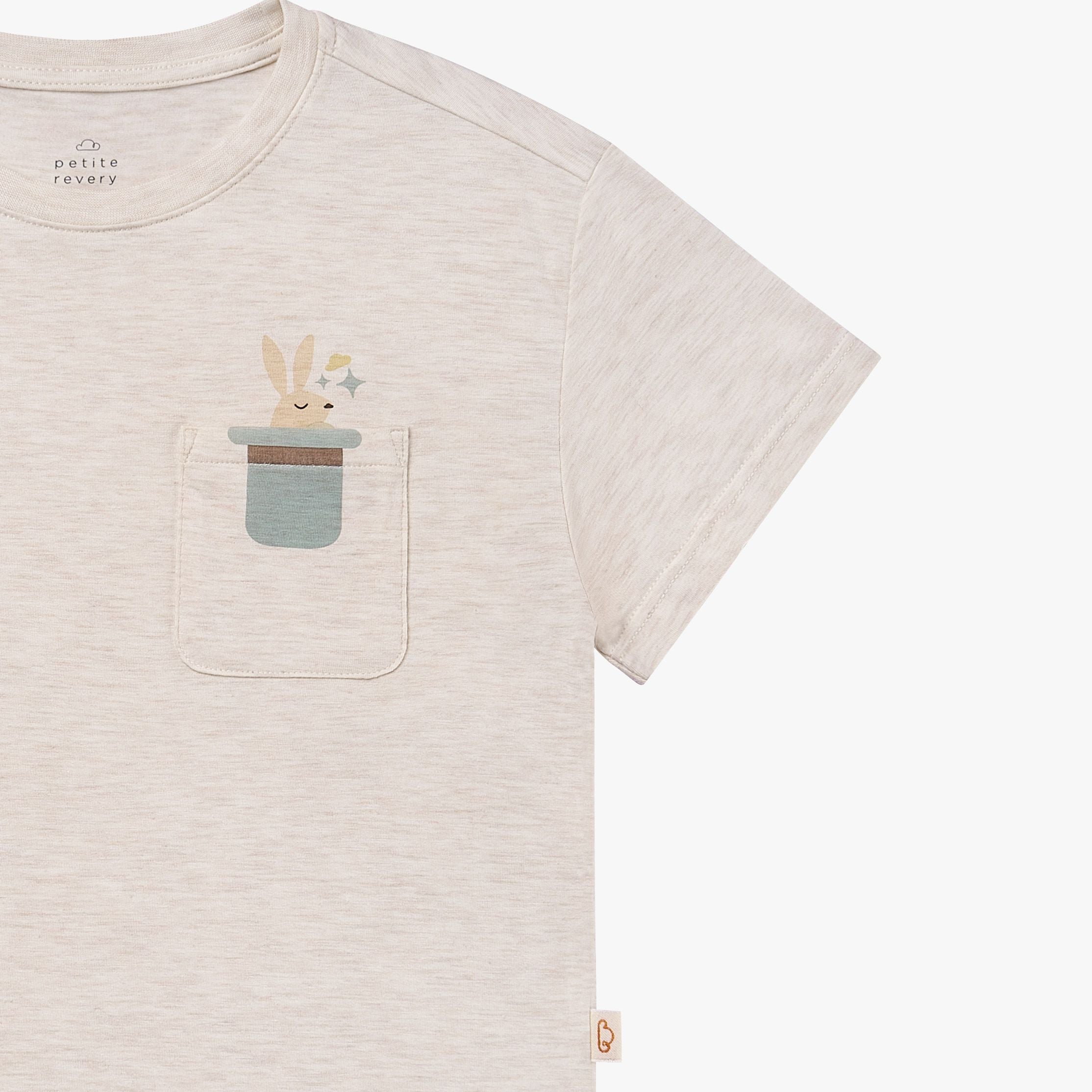 Petite Revery-Kids Oversize Tee Nimbus Cloud