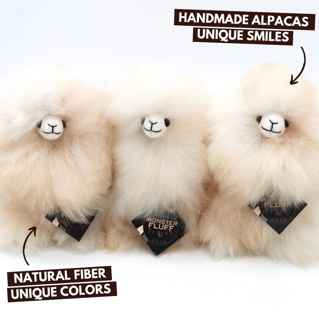 Inkari-Alpaca Monster Mini 15cm Sahara