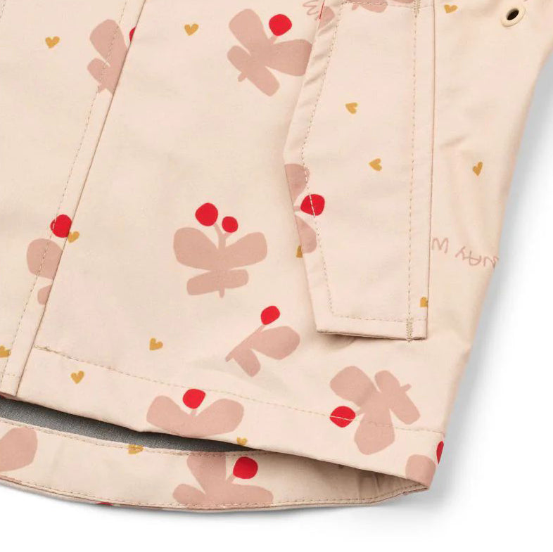 Liewood-Manu Rainwear Set Butterfly / Apple blossom