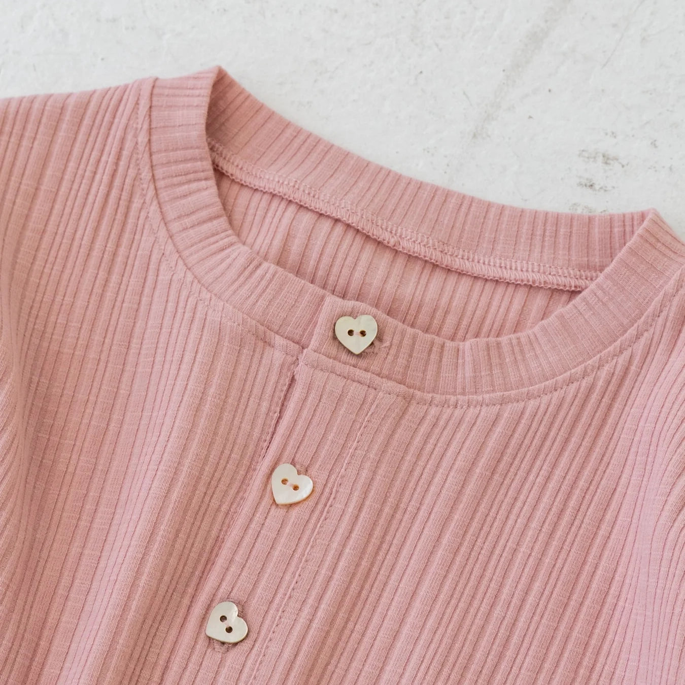 Solii + Solä - Girls Ribbed Cardigan Pink