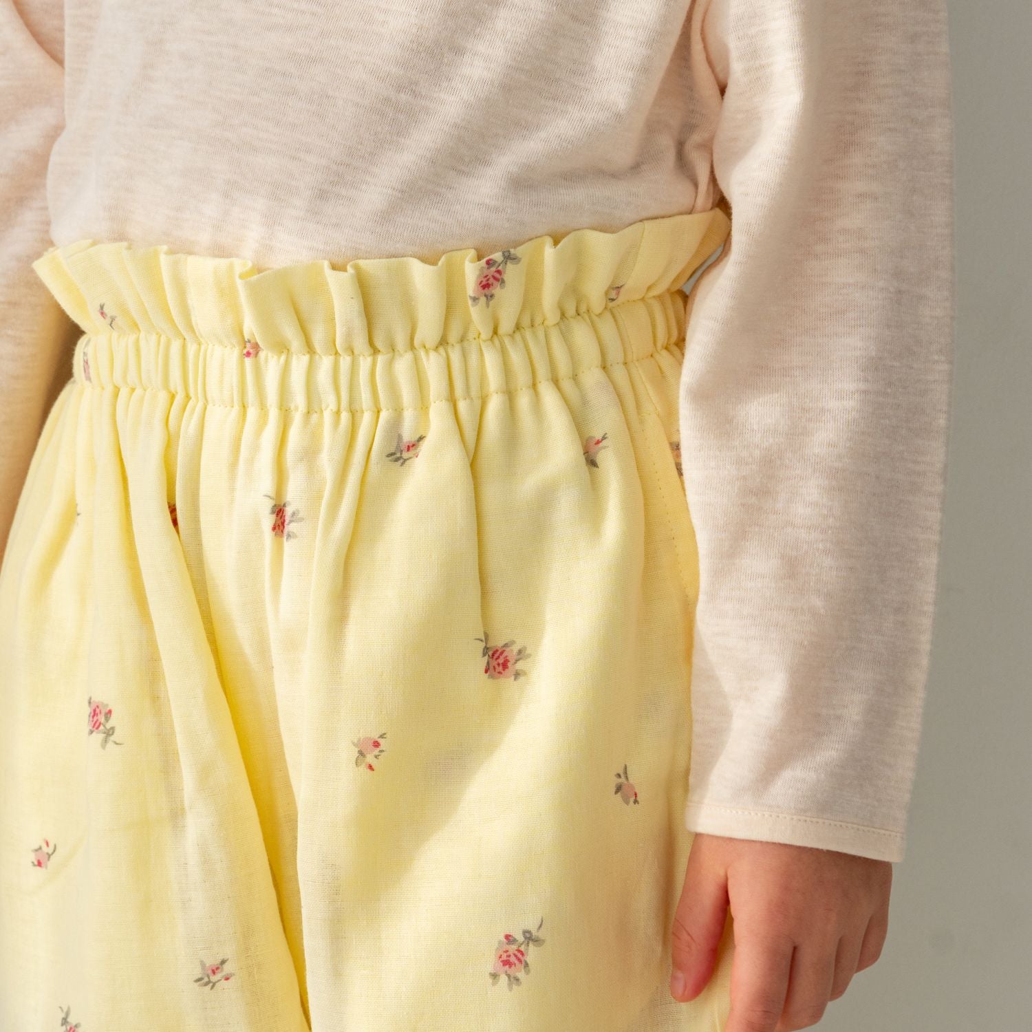 Solii + Solä - Girls Aladdin Pants Lemon