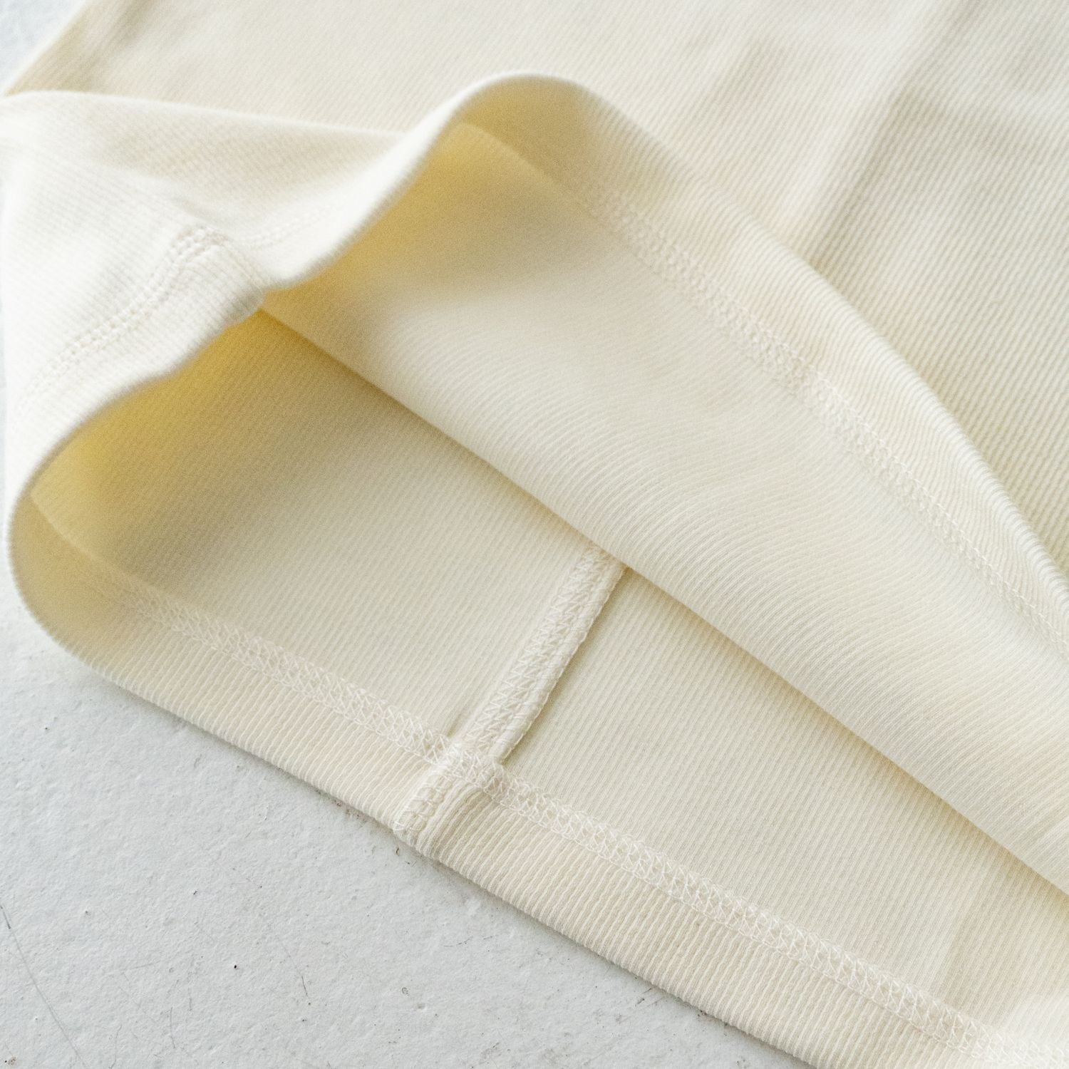 Solii + Solä - Ribbed Sleeveless Ivory
