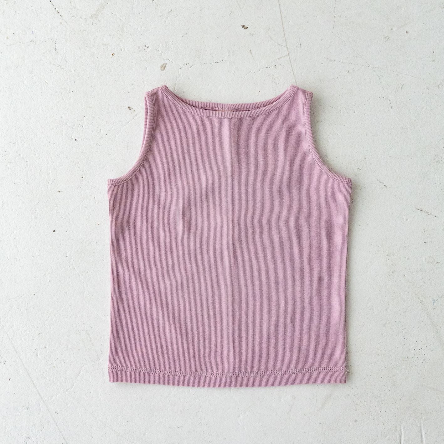 Solii + Solä - Ribbed Sleeveless Mauve