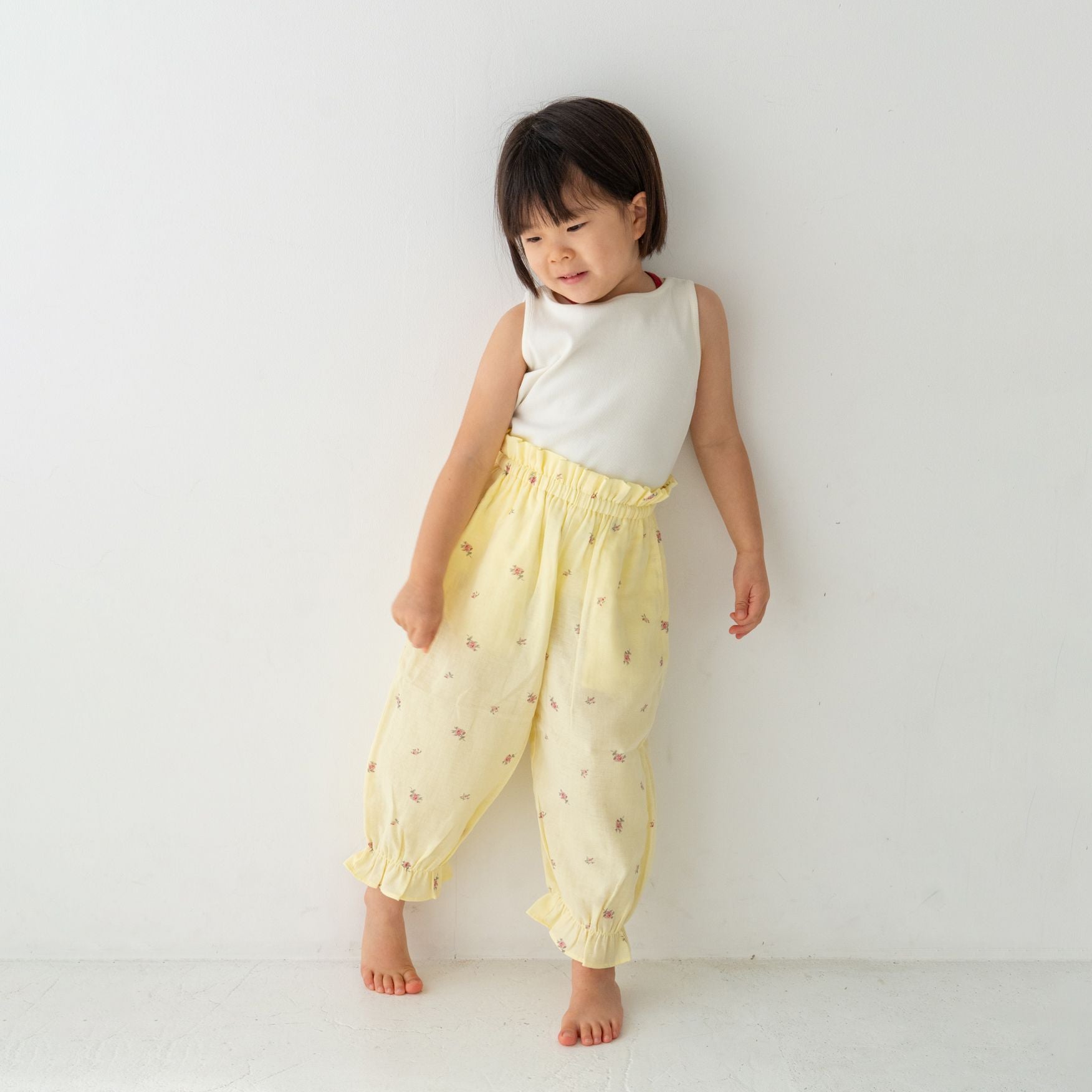 Solii + Solä - Ribbed Sleeveless Ivory