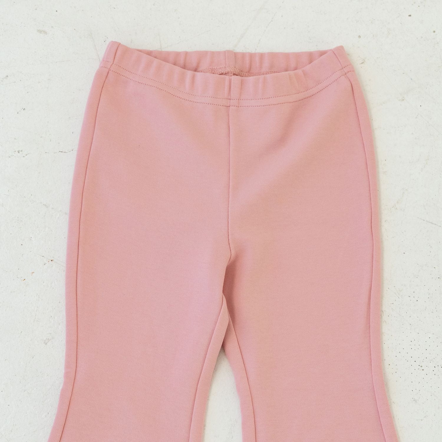 Solii + Solä - Girls Flare Cotton Pants Pink