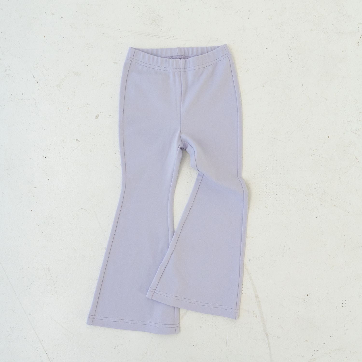 Solii + Solä - Girls Flare Cotton Pants Lilac