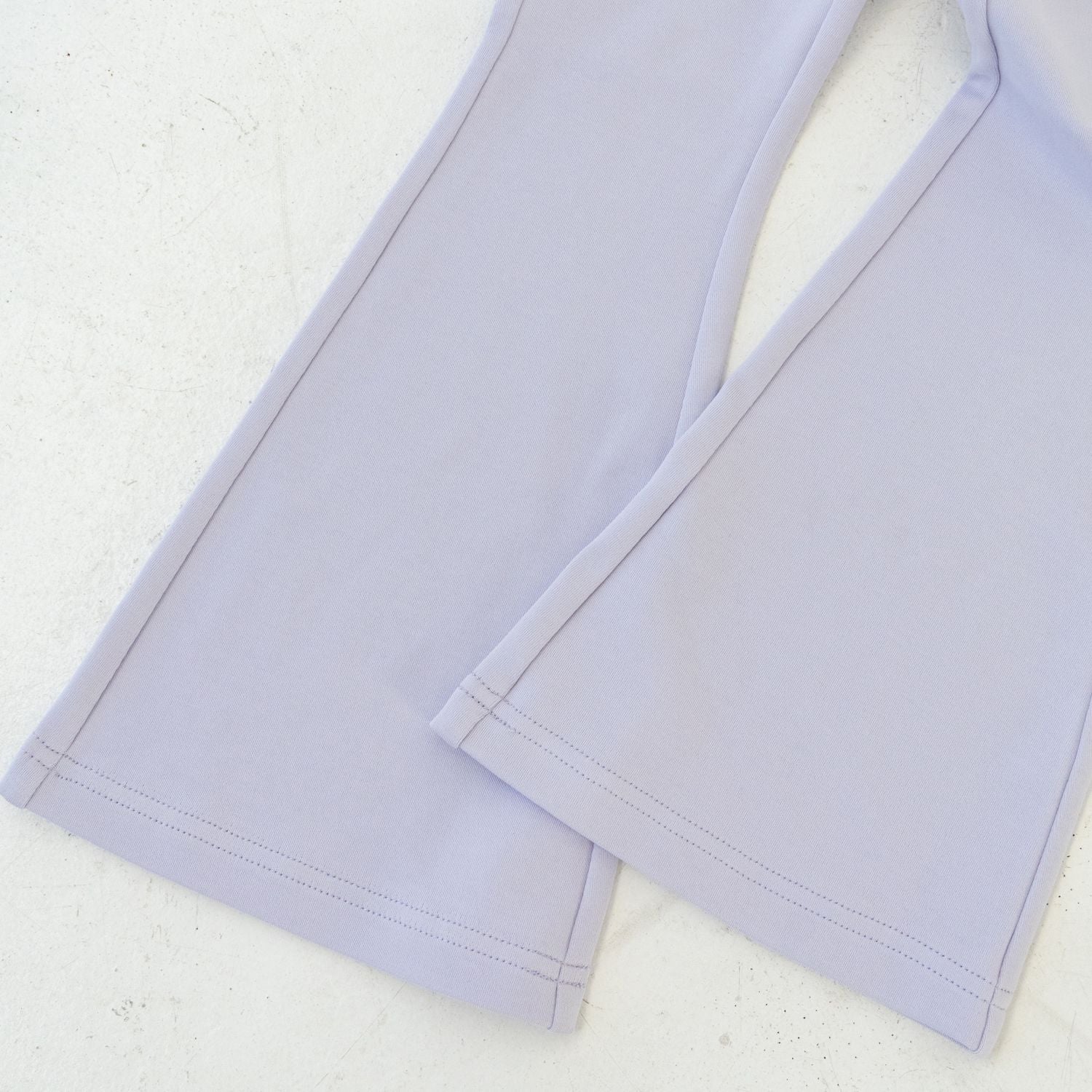 Solii + Solä - Girls Flare Cotton Pants Lilac