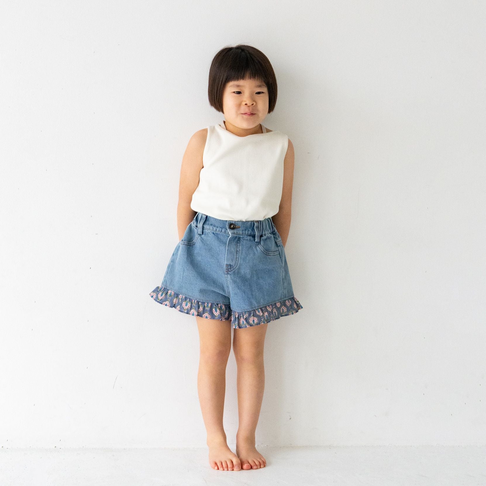 Solii + Solä - Ribbed Sleeveless Ivory