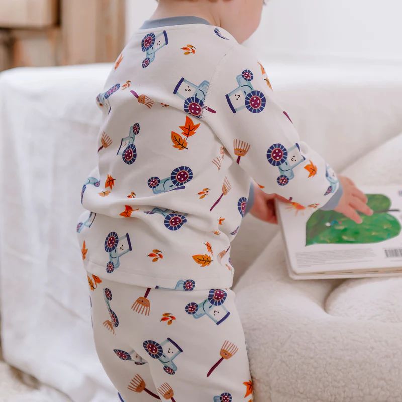 Nest Designs-Long Sleeve PJ Set On The Farm