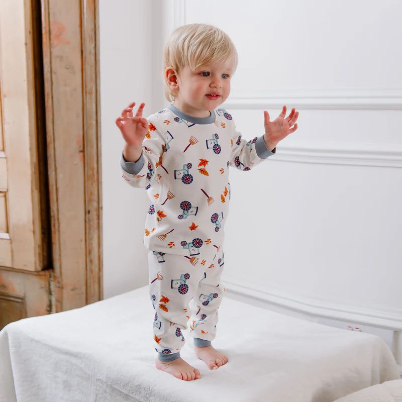 Nest Designs-Long Sleeve PJ Set On The Farm