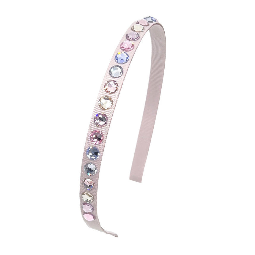 Olilia-Deluxe Crystals Hard Headband-Carmandy Multi