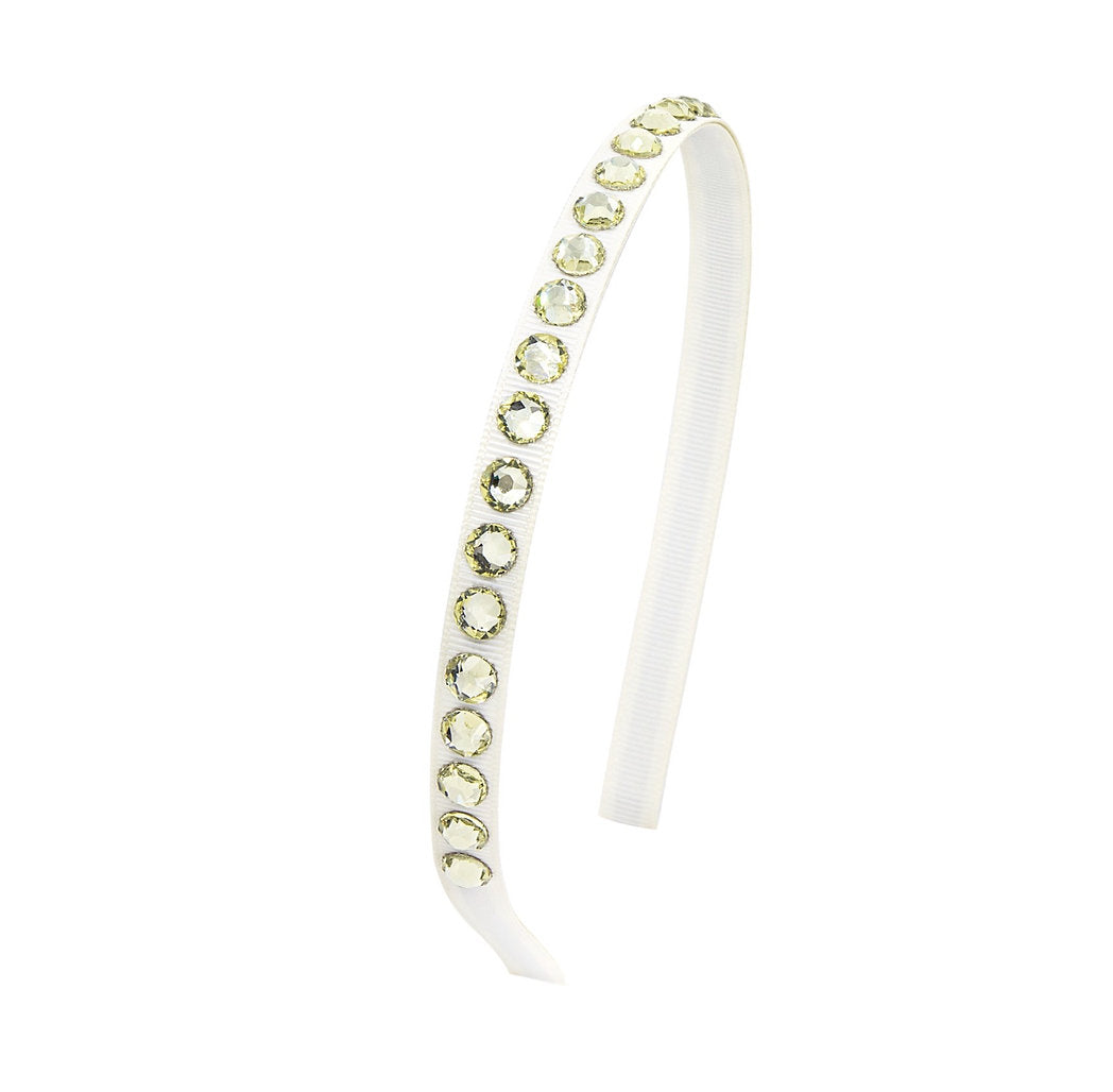 Olilia-Deluxe Crystals Hard Headband-Jonquil