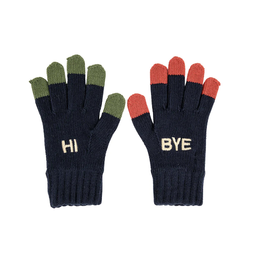 BC Colored Fingers knitted gloves