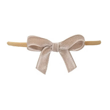 Olilia-Small Velvet Soft Headband-Oyster