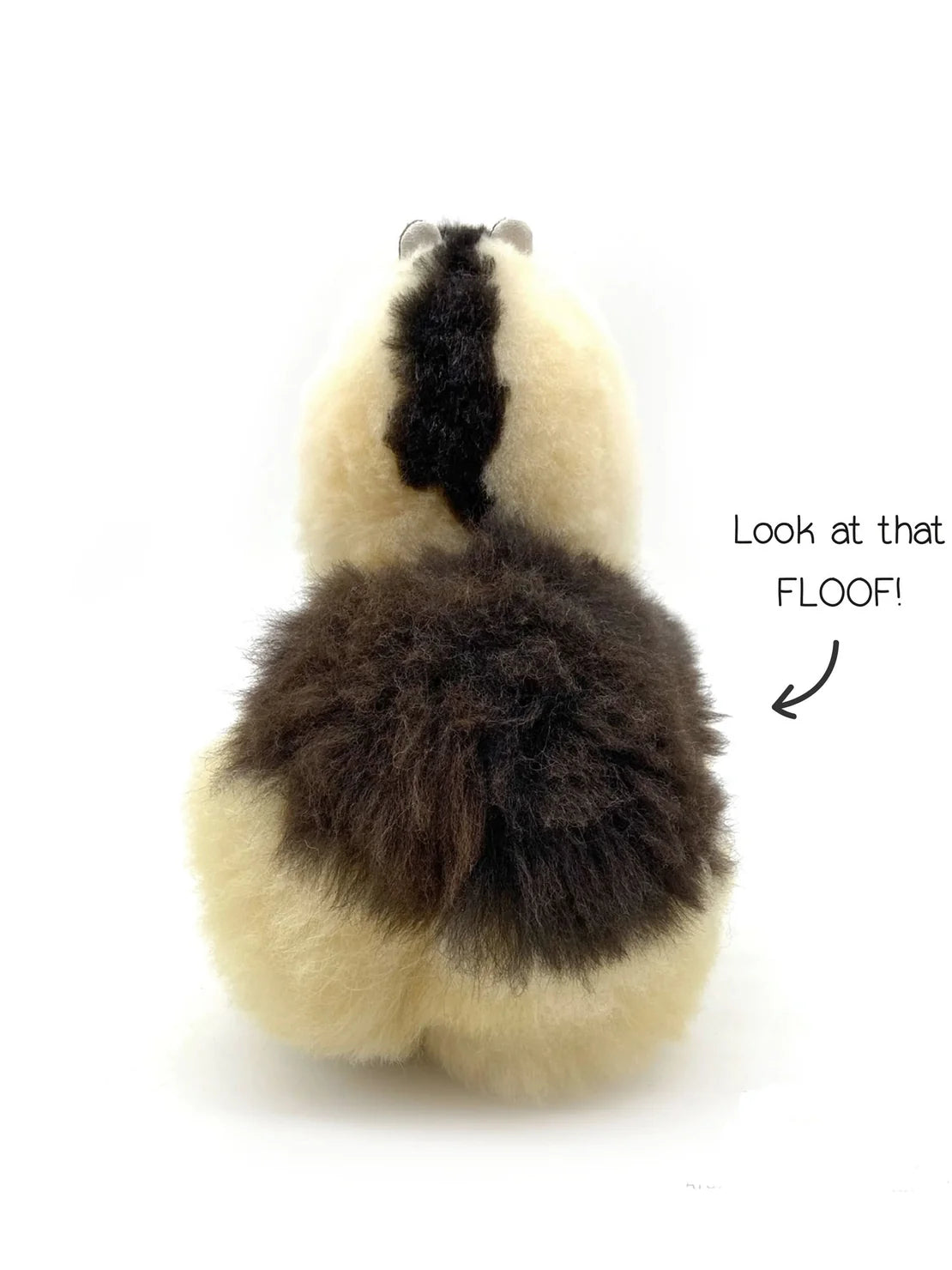 Inkari-Naturals Alpaca Toy Medium 32cm Darkroast Espresso