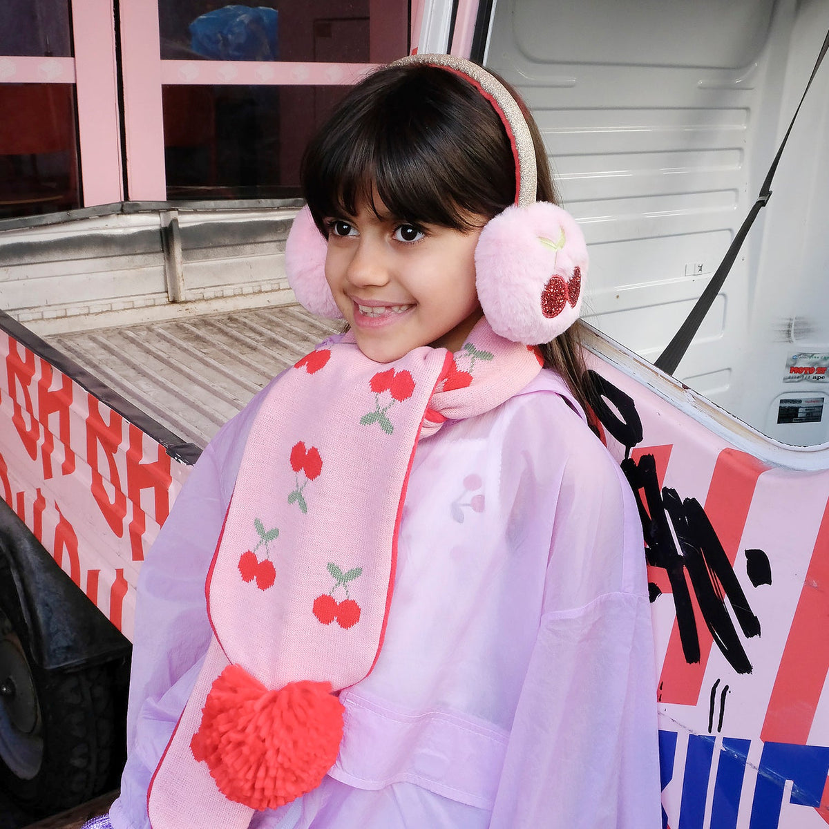 Rockahula-Cheerful Cherry Earmuffs