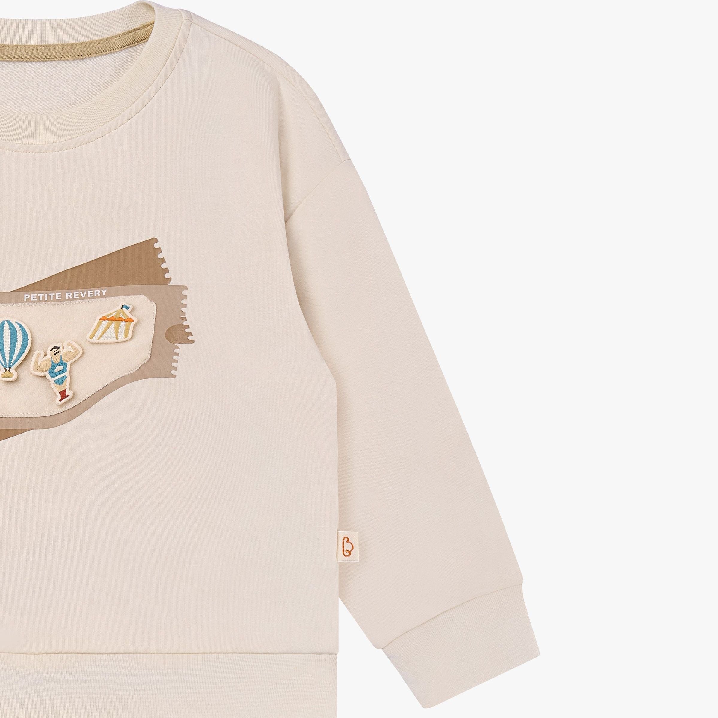 Petite Revery-Kids Long Sleeve Sweatshirt Jet Stream