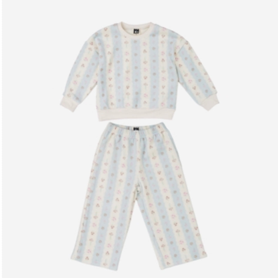 Petite Hailey-Miller Soft Sweatshirts Set Blue