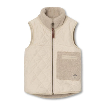 MATCECIL reversible thermo vest. GRS-1120 Sandshell